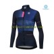 Tenue Maillot M/L + Collant Long Hiver Thermal Fleece 2021 Sportful Leaf Femmes N001