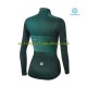 Maillot Cyclisme Hiver Thermal Fleece 2021 Sportful Leaf Femmes N002