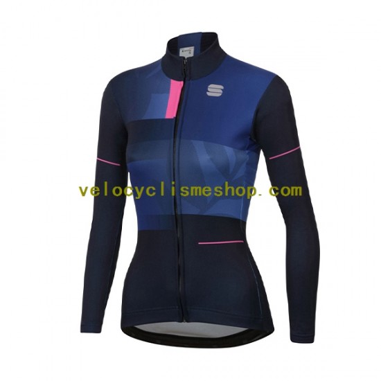 Tenue Maillot M/L + Collant Long 2021 Sportful Leaf Femmes N002