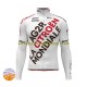 Maillot Cyclisme Hiver Thermal Fleece 2022 AG2R Citroen Team Hommes N001