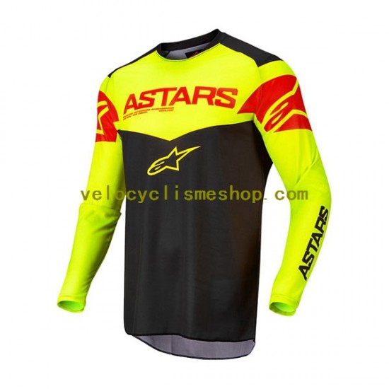 Maillot VTT/Motocross Manches Longues 2022 ALPINESTARS FLUID TRIPPL Hommes N001
