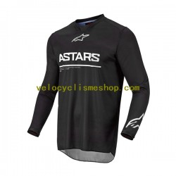 Maillot VTT/Motocross Manches Longues 2022 ALPINESTARS RACER GRAPHITE Hommes N001