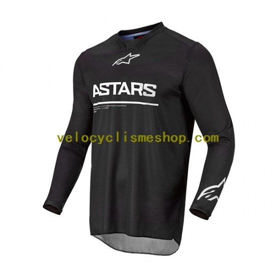 Maillot VTT/Motocross Manches Longues 2022 ALPINESTARS RACER GRAPHITE Hommes N001