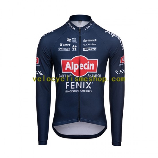Maillot Cyclisme Manches Longues 2022 Alpecin-Deceuninck Hommes N001