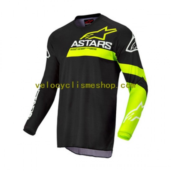 Maillot VTT/Motocross Manches Longues 2022 Alpinestars FLUID CHASER Hommes N001
