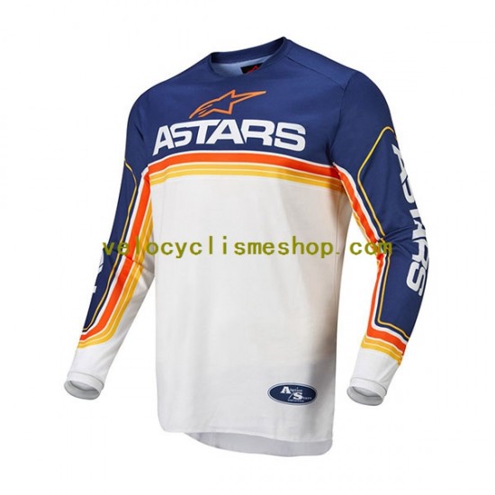 Maillot VTT/Motocross Manches Longues 2022 Alpinestars FLUID SPEED Hommes N001