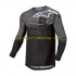 Maillot VTT/Motocross Manches Longues 2022 Alpinestars TECHSTAR GRAPHITE Hommes N001