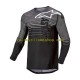 Maillot VTT/Motocross Manches Longues 2022 Alpinestars TECHSTAR GRAPHITE Hommes N001