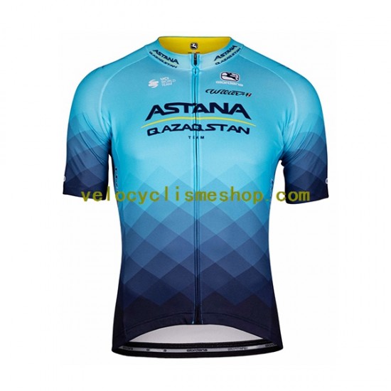 Maillot Cyclisme 2022 Astana Qazaqstan Team Hommes N001