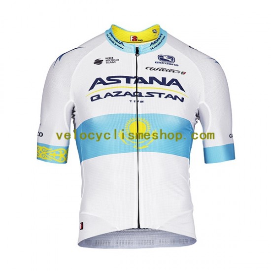 Maillot Cyclisme 2022 Astana Qazaqstan Team Hommes N002
