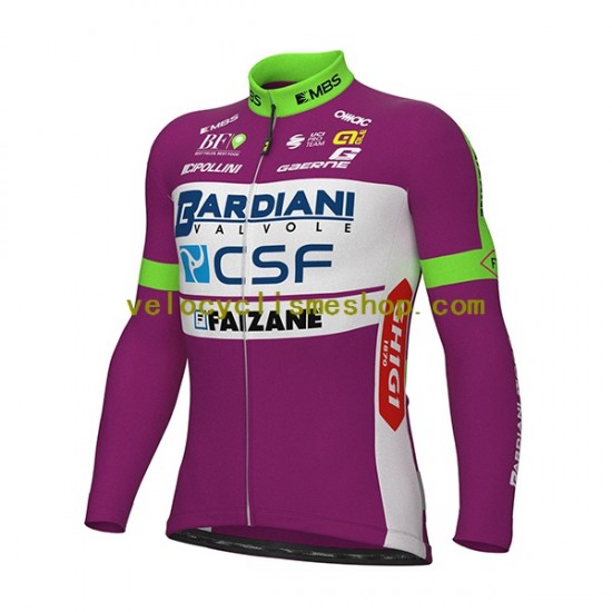 Maillot Cyclisme Manches Longues 2022 Bardiani-CSF Hommes N001