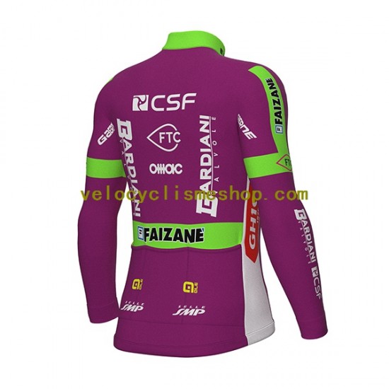 Maillot Cyclisme Manches Longues 2022 Bardiani-CSF Hommes N001