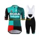 Tenue Maillot + Cuissard à Bretelles 2022 Bora-Hansgrohe Hommes N001
