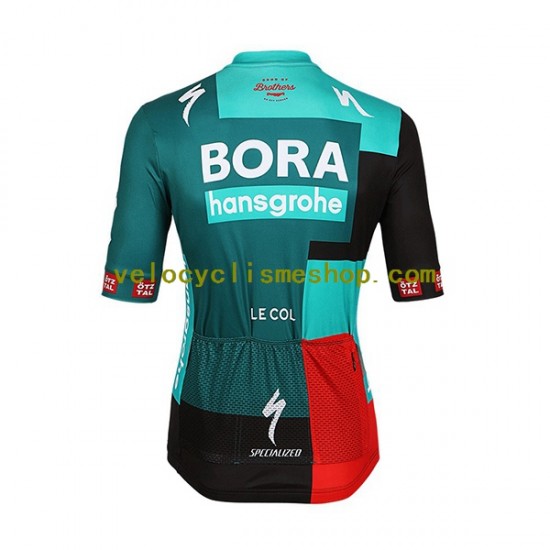 Tenue Maillot + Cuissard à Bretelles 2022 Bora-Hansgrohe Hommes N001