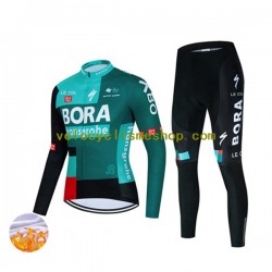 Tenue Maillot M/L + Collant Long Hiver Thermal Fleece 2022 Bora-Hansgrohe Hommes N001