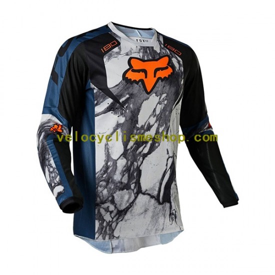 Maillot VTT/Motocross Manches Longues 2022 Fox Racing 180 KARRERA Hommes N001
