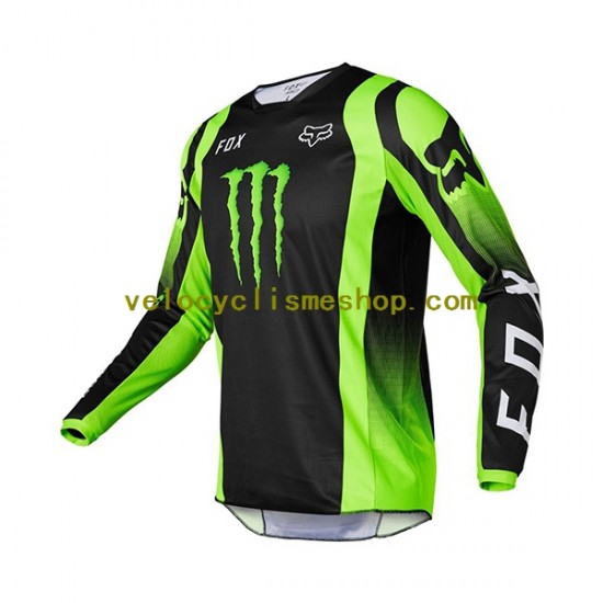Maillot VTT/Motocross Manches Longues 2022 Fox Racing 180 Monster Hommes N001