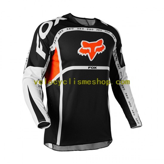 Maillot VTT/Motocross Manches Longues 2022 Fox Racing 360 DVIDE Hommes N001