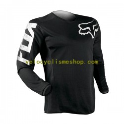 Maillot VTT/Motocross Manches Longues 2022 Fox Racing BLACKOUT Hommes N001