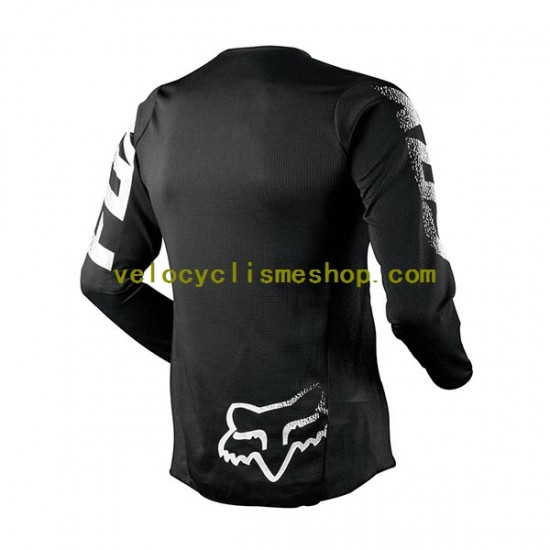 Maillot VTT/Motocross Manches Longues 2022 Fox Racing BLACKOUT Hommes N001