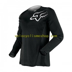 Maillot VTT/Motocross Manches Longues 2022 Fox Racing BLACKOUT Hommes N001