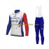 Tenue Maillot M/L + Collant à Bretelles 2022 Groupama-FDJ Hommes N001