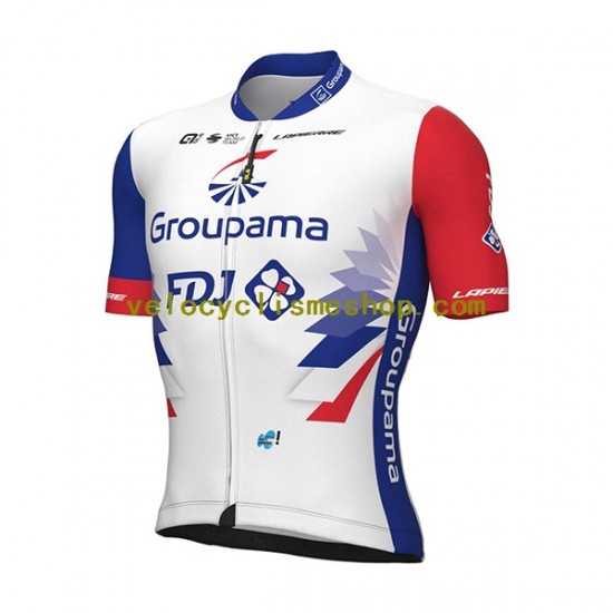 Maillot Cyclisme 2022 Groupama-FDJ Hommes N001