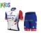 Tenue Maillot + Cuissard 2022 Groupama-FDJ Enfant N001