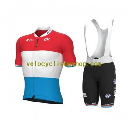Tenue Maillot + Cuissard à Bretelles 2022 Groupama-FDJ Hommes N003
