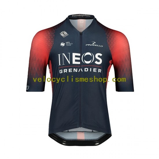 Tenue Maillot + Cuissard à Bretelles 2022 Ineos Grenadiers Hommes N001