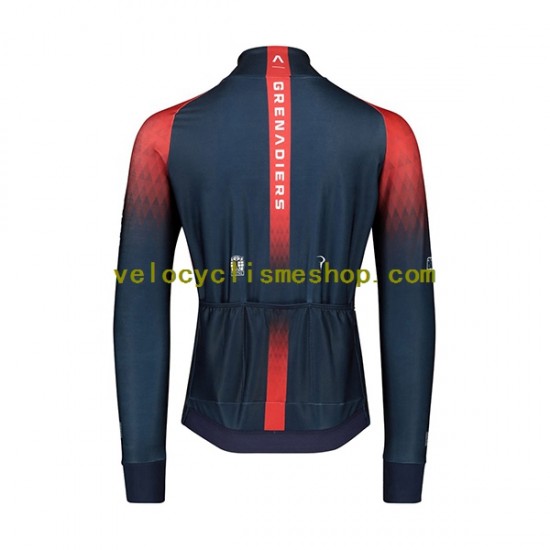Maillot Cyclisme Manches Longues 2022 Ineos Grenadiers Hommes N001