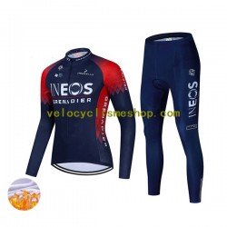Tenue Maillot M/L + Collant Long Hiver Thermal Fleece 2022 Ineos Grenadiers Femmes N001