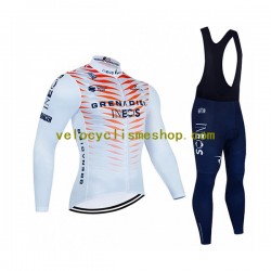 Tenue Maillot M/L + Collant à Bretelles 2022 Ineos Grenadiers Hommes N004