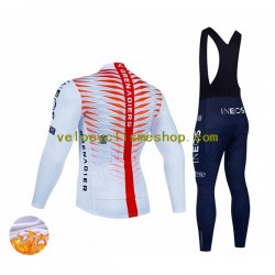Tenue Maillot M/L + Collant à Bretelles Hiver Thermal Fleece 2022 Ineos Grenadiers Hommes N004