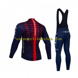 Tenue Maillot M/L + Collant à Bretelles 2022 Ineos Grenadiers Hommes N005