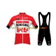 Tenue Maillot + Cuissard à Bretelles 2022 Lotto Soudal Hommes N001