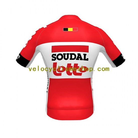Tenue Maillot + Cuissard à Bretelles 2022 Lotto Soudal Hommes N001