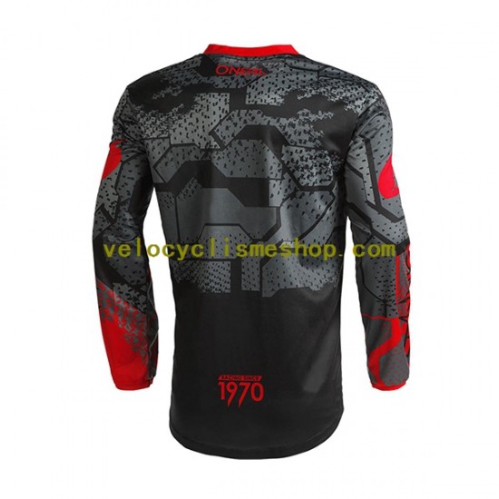 Maillot VTT/Motocross Manches Longues 2022 ONEAL ELEMENT CAMO Hommes N001