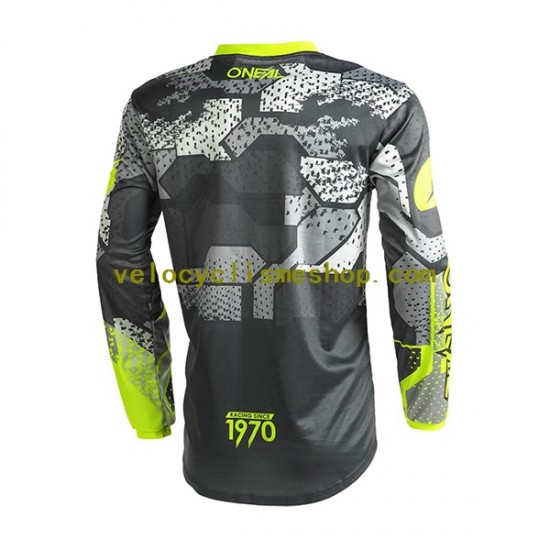 Maillot VTT/Motocross Manches Longues 2022 ONEAL ELEMENT CAMO Hommes N002