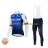 Tenue Maillot M/L + Collant à Bretelles Hiver Thermal Fleece 2022 Quick-Step Alpha Vinyl Team Hommes N001
