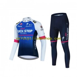 Tenue Maillot M/L + Collant Long 2022 Quick-Step Alpha Vinyl Team Hommes N001