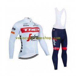 Tenue Maillot M/L + Collant à Bretelles 2022 TREK Segafredo Hommes N001