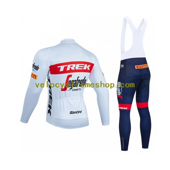 Tenue Maillot M/L + Collant à Bretelles 2022 TREK Segafredo Hommes N001