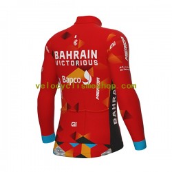 Maillot Cyclisme Manches Longues 2022 Team Bahrain Victorious Hommes N001