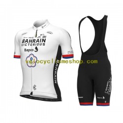 Tenue Maillot + Cuissard à Bretelles 2022 Team Bahrain Victorious Hommes N002