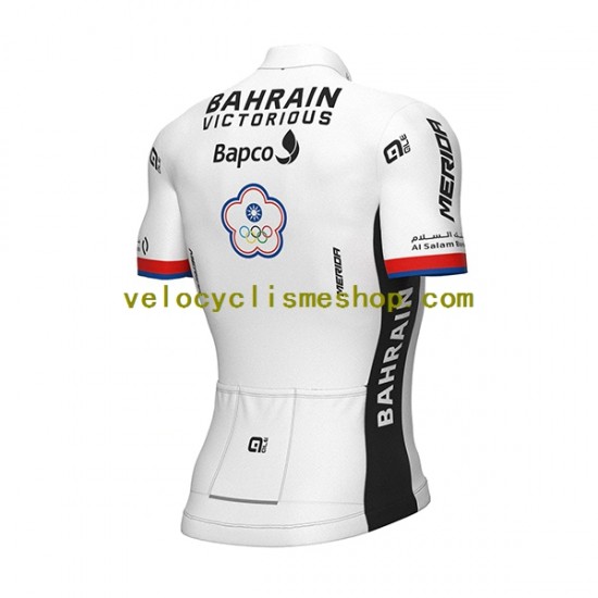 Maillot Cyclisme 2022 Team Bahrain Victorious Hommes N002