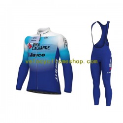 Tenue Maillot M/L + Collant à Bretelles 2022 Team BikeExchange-Jayco Hommes N001