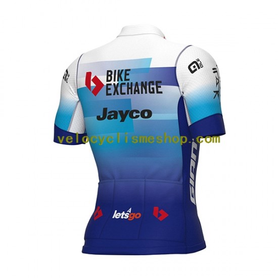 Tenue Maillot + Cuissard à Bretelles 2022 Team BikeExchange-Jayco Hommes N001