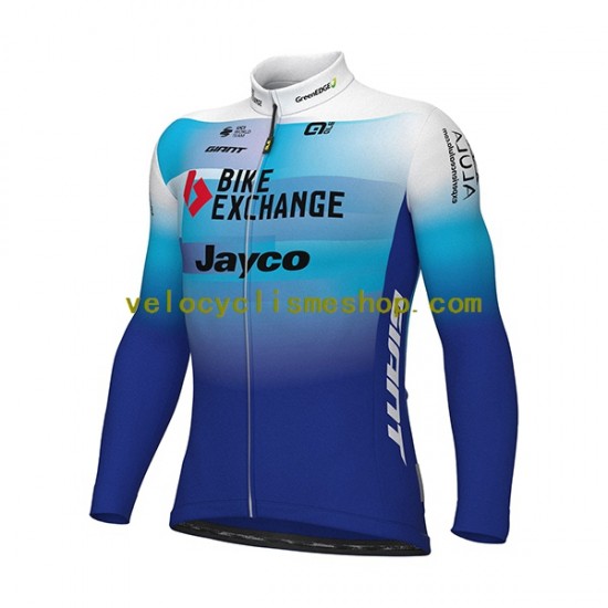 Maillot Cyclisme Manches Longues 2022 Team BikeExchange-Jayco Hommes N001