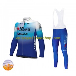 Collant à Bretelles Hiver Thermal Fleece 2022 Team BikeExchange-Jayco Hommes N003